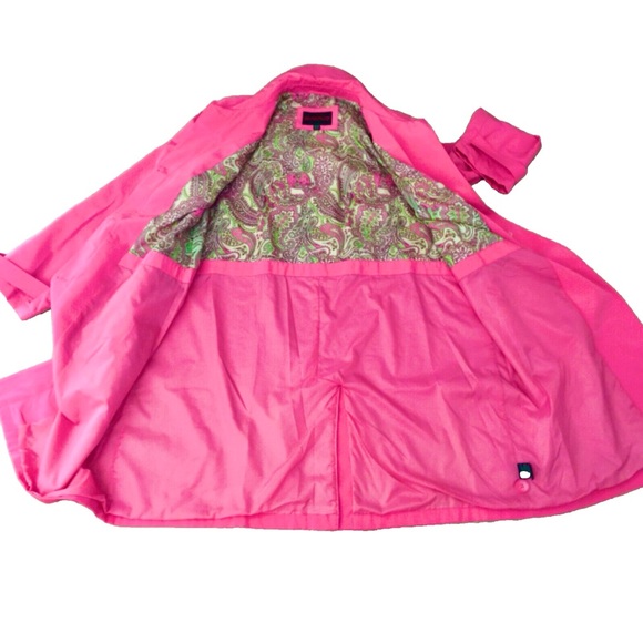 Avenue Vintage Women’s Pink Rain Coat☔️ NWOT - Picture 3 of 11